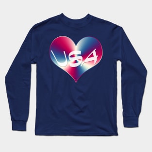 USA Love Long Sleeve T-Shirt